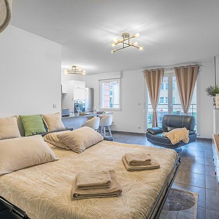 Spacieux - 4 Pers' - Balcon - 2 Lits - Parking Woippy Екстер'єр фото